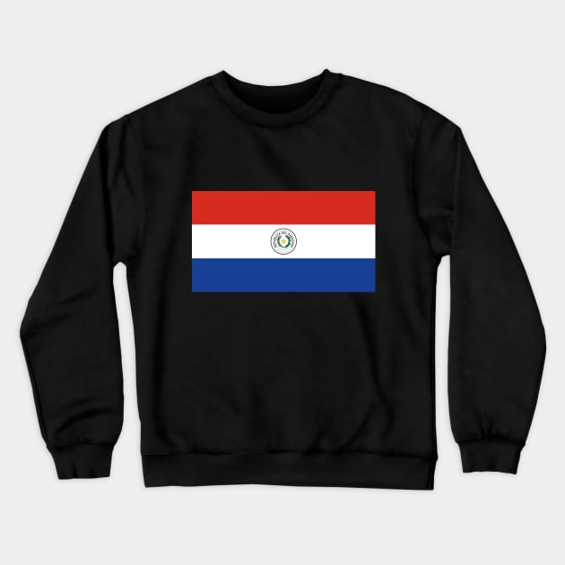 Paraguay Crewneck Sweatshirt by Wickedcartoons